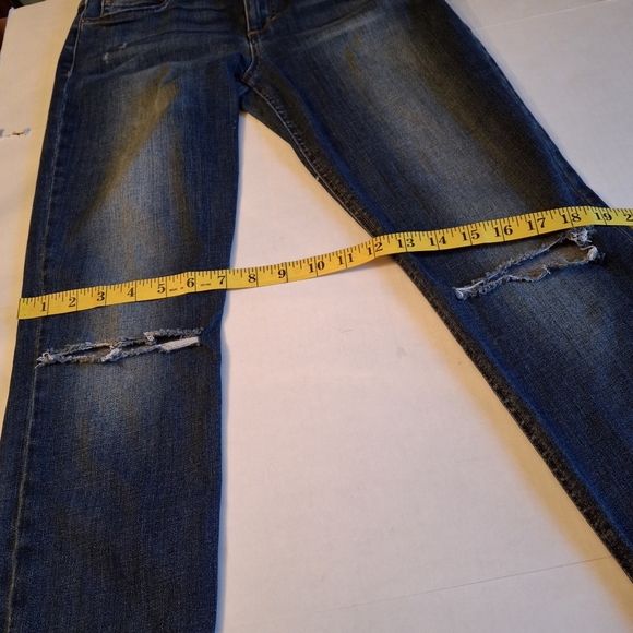Joe's Jeans "Kalia" Blue Stretch Straight Leg Skinny Denim Jeans Women Size 30 - Picture 11 of 16